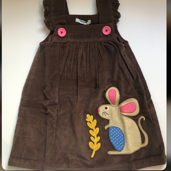 Boden Other - Baby Boden corduroy Mouse dress